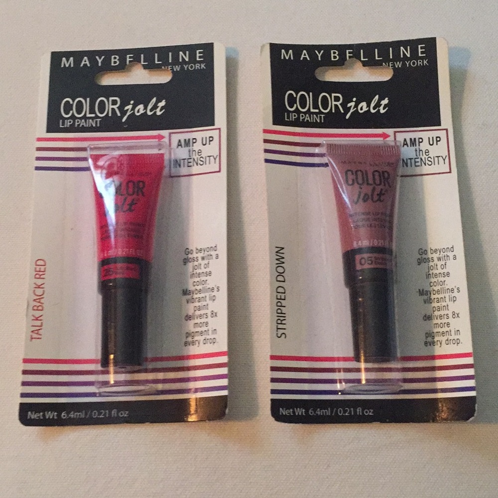 Maybelline  2 x  Color Jolt Lip Paint